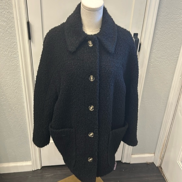 NWOT TopShop Overcoat - Picture 1 of 8